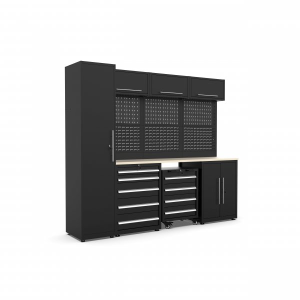 Garageinredning | Komplett förvaringssystem | Extra hög Garageinredning | Komplett förvaringssystem | Extra hög