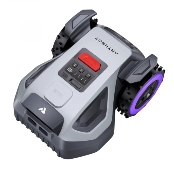 Robotgr�sklippare utan begr�nsningskabel 500 m� | Centimeterprecision med RTK + AI Vision | ANTHBOT M5