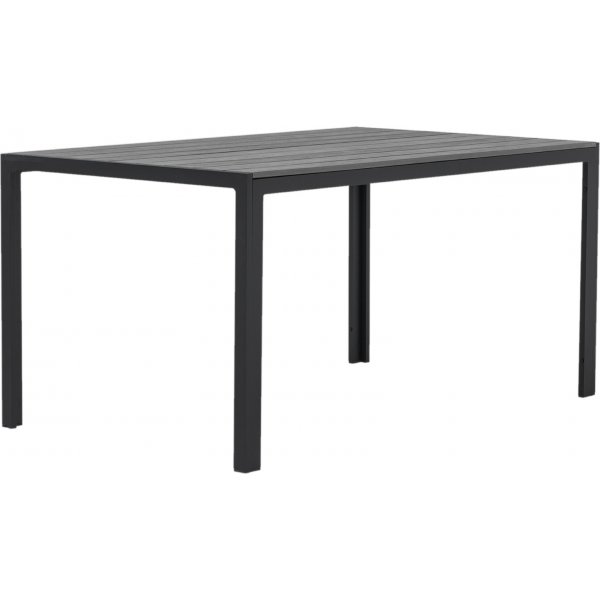Las Vegas utebord 150x90 cm - Svart / Gr