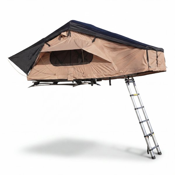 Takt�lt Softshell 240�160 cm | 10 000 mm vattent�tt | Madrass & stege ing�r | Trekkrunner