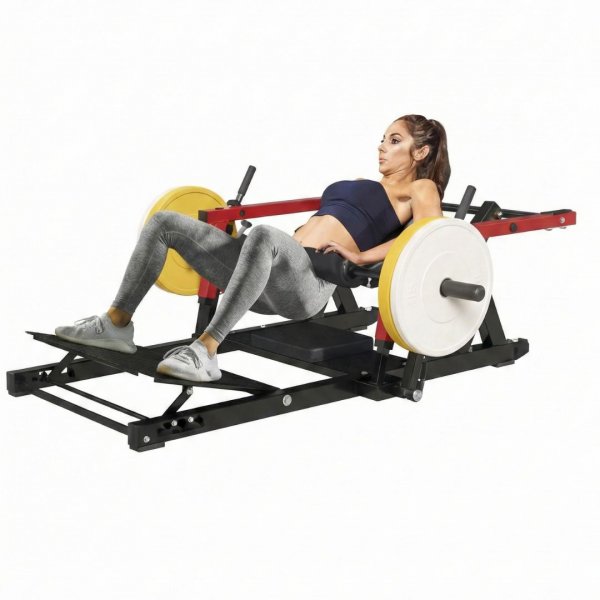 Hip Thrust-maskin | Styrketr�ningsmaskin i st�l f�r gluteus | Trekkruner