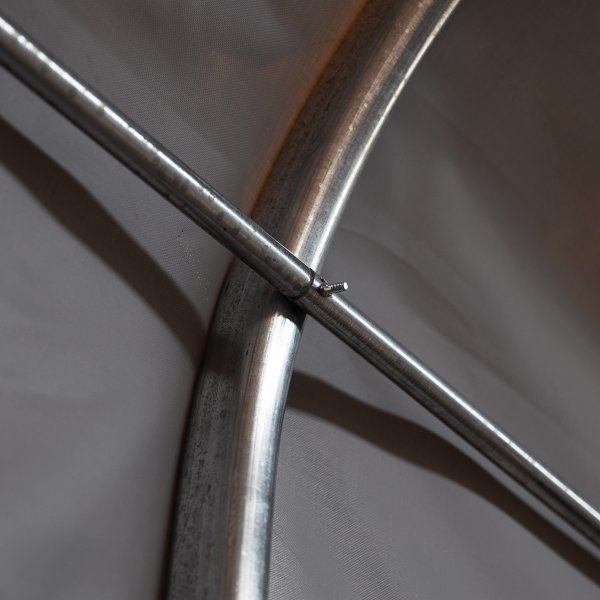 Lagert�lt 7x14m | 3,8m h�jd | 98m� 620g/m� | Med takpanel | PVC - Gr�