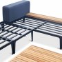 Loungegrupp fr trdgrden | Teak och aluminium | Lyfco Bjrkskr