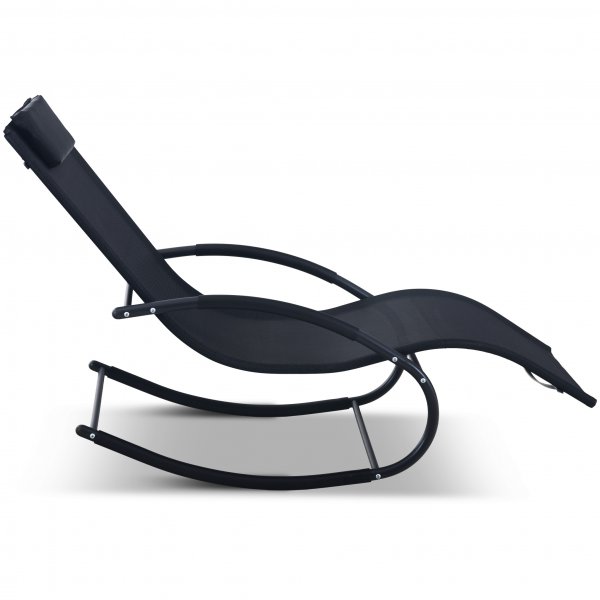 Solstol | Lyfco Havstenssund - Svart Solstol | Lyfco Havstenssund - Svart