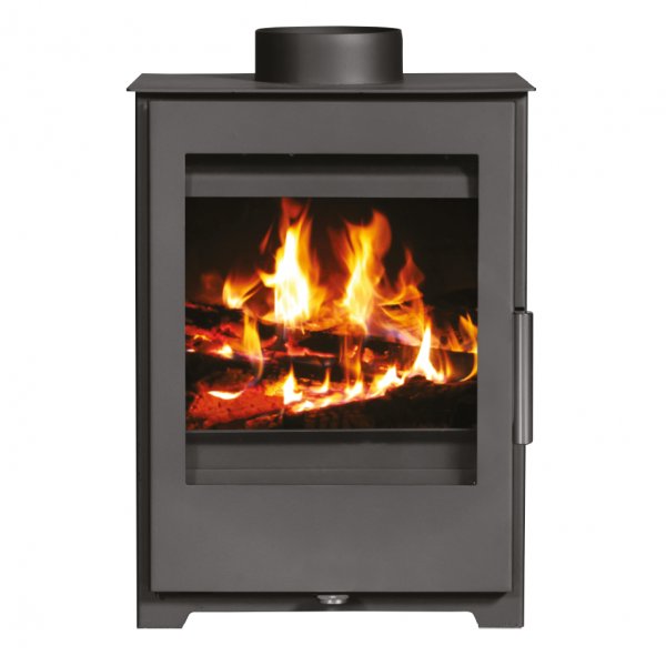 Braskamin 5kW | Modern Design | Hg Effektivitet | Lappi