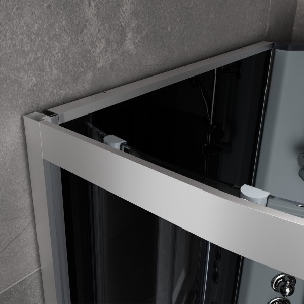 Komplett stilren duschkabin | Regndusch | Aluminium Komplett stilren duschkabin | Regndusch | Aluminium