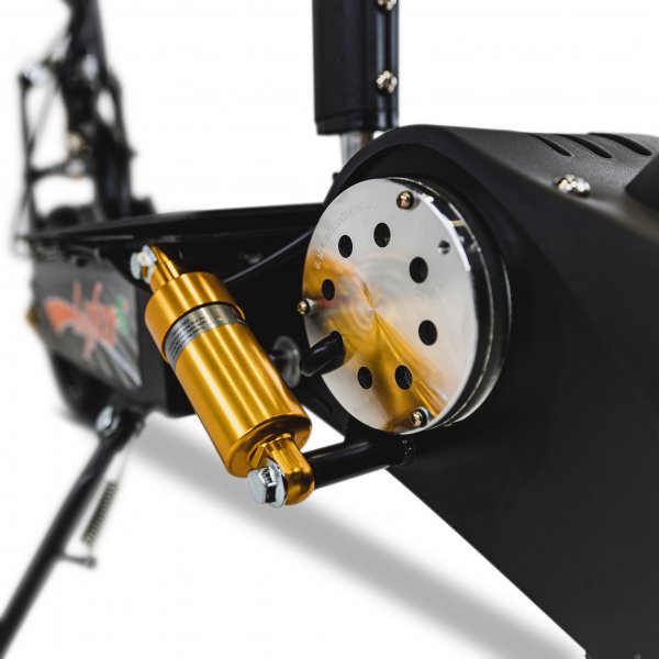 Elscooter 3000W Premium | 60 km/tim | Stplatta i aluminium | Lyfco