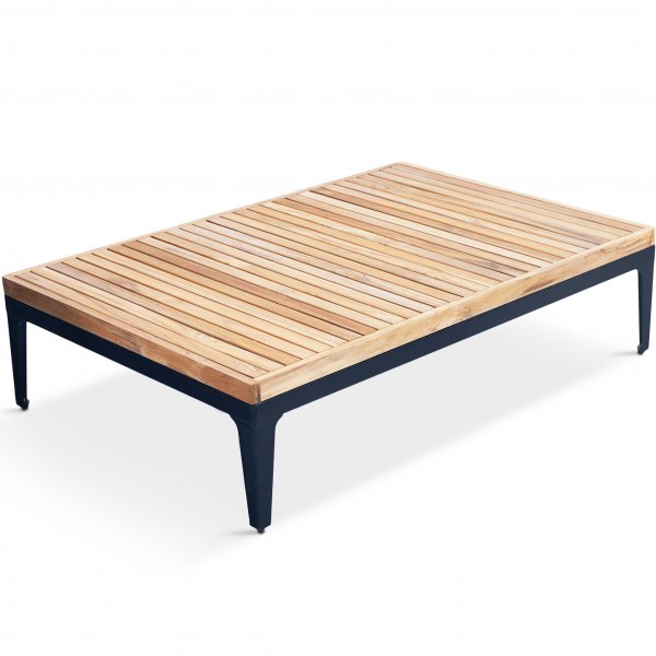 Loungegrupp fr trdgrden | Teak och aluminium | Lyfco Bjrkskr