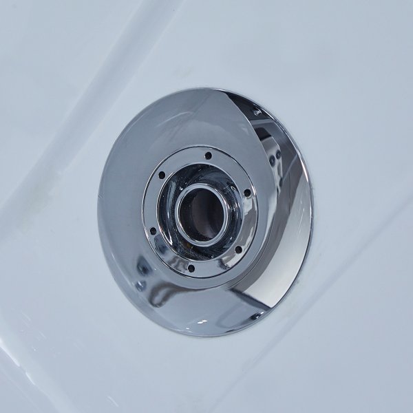 Rektangul�r duschkabin med jacuzzi-badkar