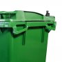 Soptunna/Sopk�rl 660 liter med lock