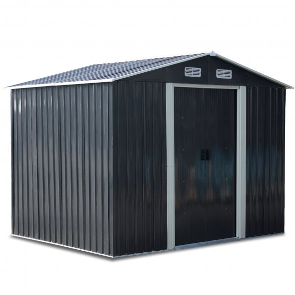 Redskapsbod 5,3m² | Dubbel skjutdörr | Bas ingår Redskapsbod 5,3m² | Dubbel skjutdörr | Bas ingår