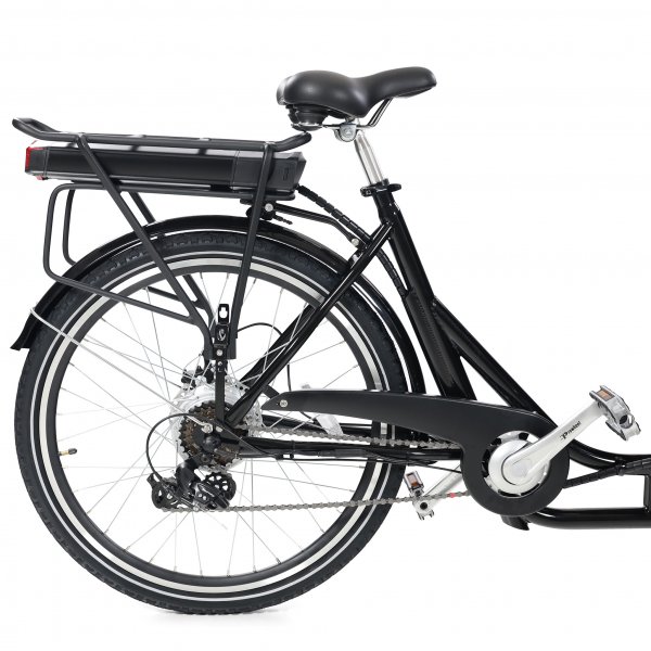 Eldriven cargobike | 250W - 16Ah | 6 växlar | LG-batteri - Pro Eldriven cargobike | 250W - 16Ah | 6 växlar | LG-batteri - Pro