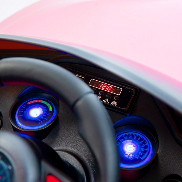 Elbil för barn | 12v - 2x25W | Cab - Rosa Elbil för barn | 12v - 2x25W | Cab - Rosa