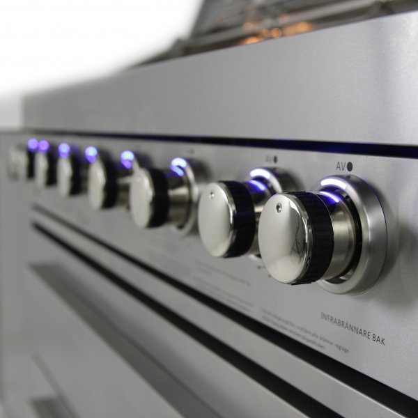 Stor rostfri gasolgrill/utekök | Austin Stor rostfri gasolgrill/utekök | Austin