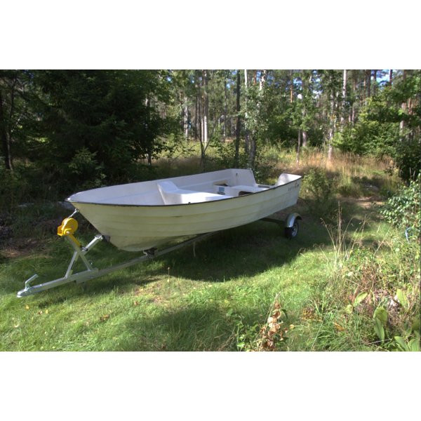 Bttrailer med vinsch | Maxlast 540kg | 469x180cm