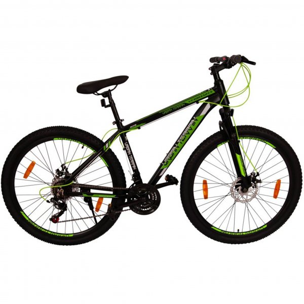 Mountainbike 27,5\\\" | 21 v�xlar - Shimano | Urban Terrain - Svart/gr�n - FYNDVARA