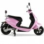 Elmoped 2000 W 1,56 kWh LG litiumbatteri - Rosa