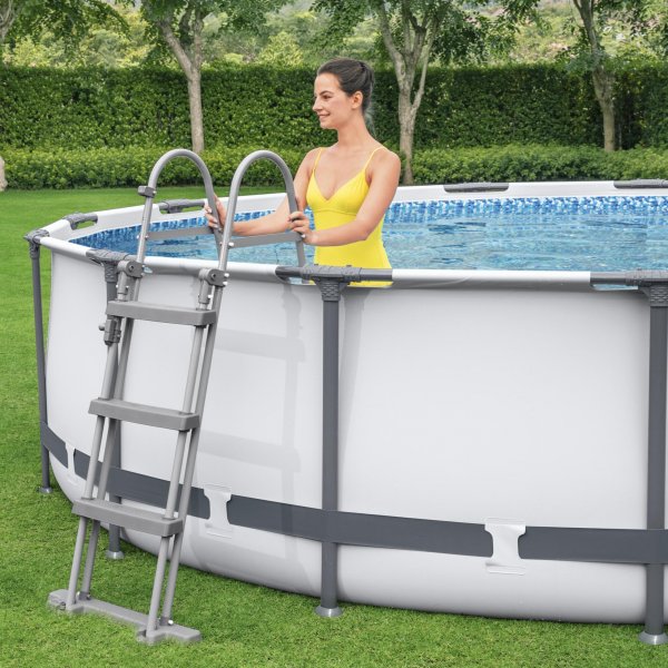 Bestway pool ovan mark �3,66m - 1m djup | Steel Pro MAX (56418)