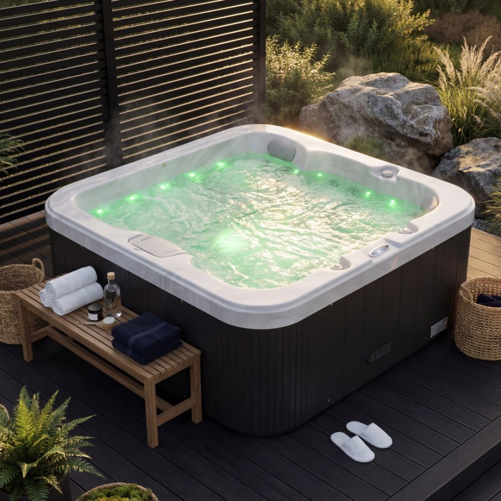 Spabad Zeus  Utespa för 6 personer | Balboa® & Lucite® | 2026