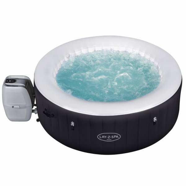Lay-Z Spa Miami Airjet | Bestway uppblåsbart spabad 2-4 personer Lay-Z Spa Miami Airjet | Bestway uppblåsbart spabad 2-4 personer