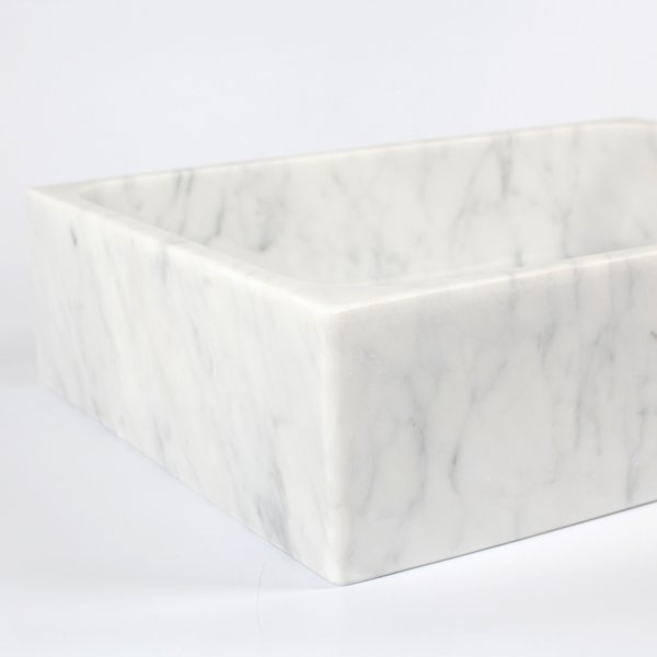 Marmorhandfat 45x35cm | 100% natursten | Unika skiftningar Marmorhandfat 45x35cm | 100% natursten | Unika skiftningar