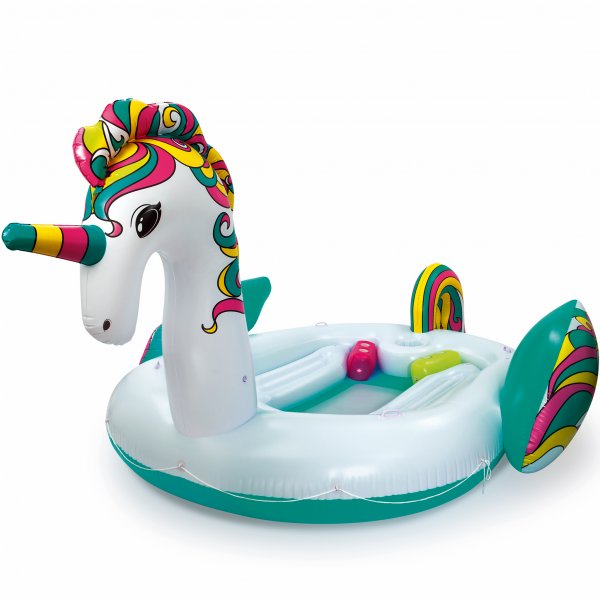 Gigantisk flytande enh�rning f�r 6 personer - 6x4 meter