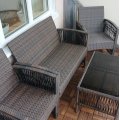 Kundbild Lyxig soffgrupp f�r balkong | Lyfco Dalsj�: Balkongm�beln passade perfekt p�...