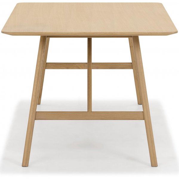 Matgrupp med 4 stolar | Ek/PU-läder | Gissebo Matgrupp med 4 stolar | Ek/PU-läder | Gissebo