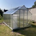 Kundbild Växthus 8,9m² | Extra hög odlingshöjd | 6 mm kanalplast: Ala har dröm om någon i livet, det...