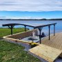 Carport 15,1m | Extra hg | Aluminiumstomme & kanalplasttak