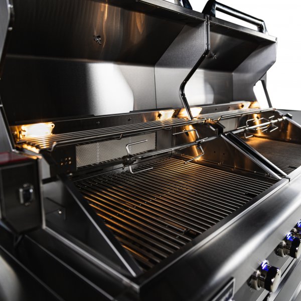 Dubbel gasolgrill med varmluftsfunktion | Denver Blackline Dubbel gasolgrill med varmluftsfunktion | Denver Blackline