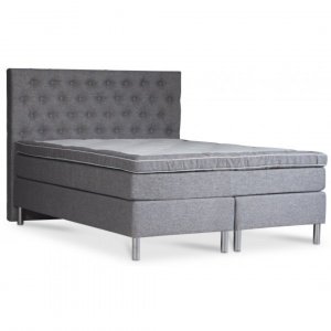 Kontinentalsäng 160×200 cm | 5-zons pocket, bonellbotten & bäddmadrass | Hilton Kontinentalsäng 160×200 cm | 5-zons pocket, bonellbotten & bäddmadrass | Hilton