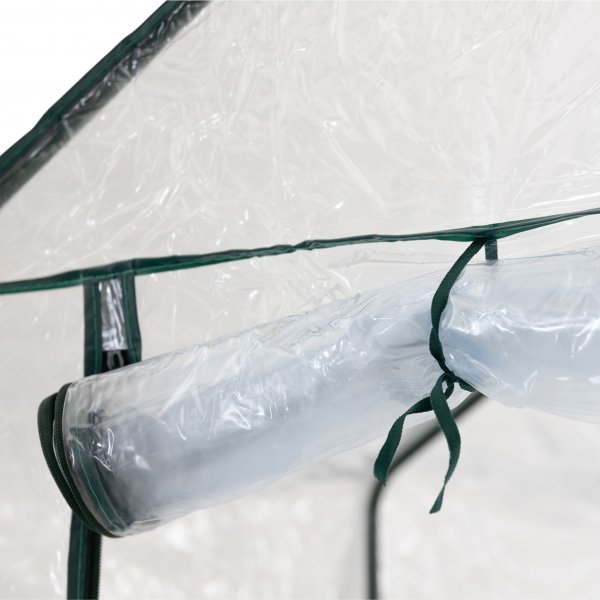 Plastvxthus 2m | Stlram med PVC-verdrag