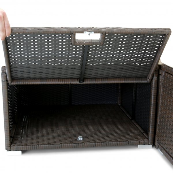 Stor loungegrupp utembler | Smart inbyggd frvaring | Konstrotting