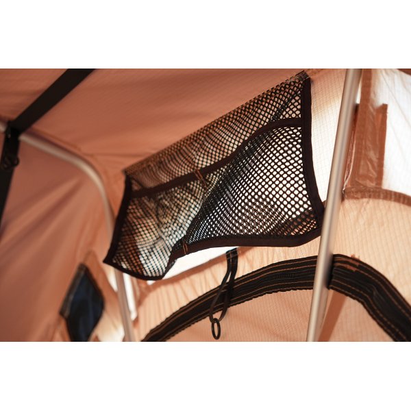 Takt�lt Softshell 240�160 cm | 10 000 mm vattent�tt | Madrass & stege ing�r | Trekkrunner