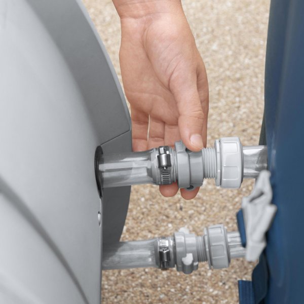 Lay-Z Spa Milan AirJet Plus | Bestway uppbl�sbart spabad 4-6 personer