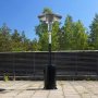 Terrassvrmare 12kW | Stende | Svart