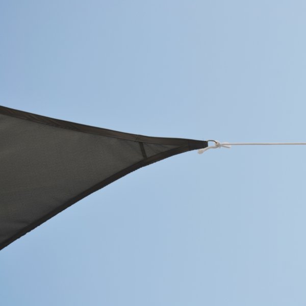Solsegel 3,6m | Trekantig | Grå Solsegel 3,6m | Trekantig | Grå