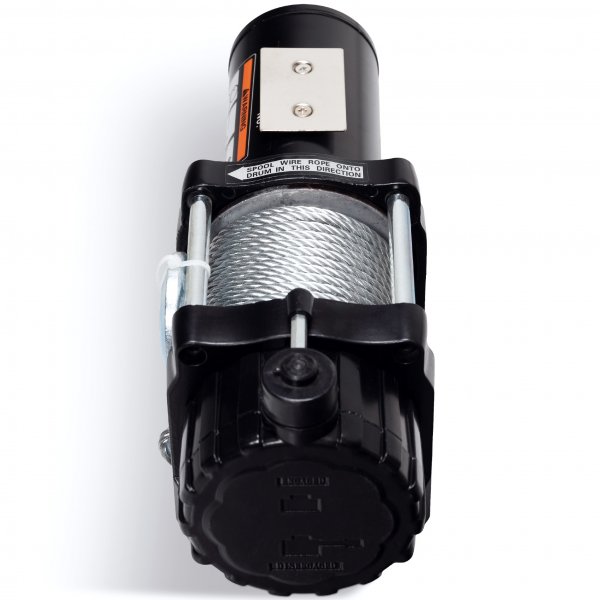 Elektrisk vinsch 12V för ATV, båttrailer, mm | Dragkapacitet 1818kg Elektrisk vinsch 12V för ATV, båttrailer, mm | Dragkapacitet 1818kg