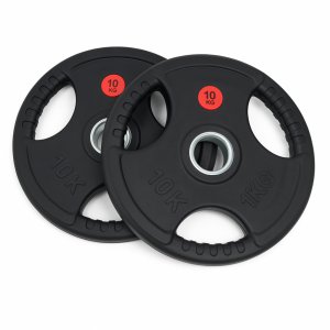 Viktskivor 2x10 kg (20 kg) | 50 mm gummiklädda vikter Viktskivor 2x10 kg (20 kg) | 50 mm gummiklädda vikter