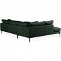 3-sits soffa med sch�slong v�nster | Menard - Gr�n