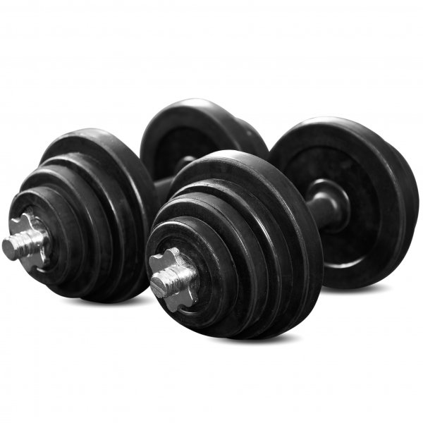 Hantlar 2x15kg ställbar vikt | Perfekt för hemmabruk | Trekkrunner Hantlar 2x15kg ställbar vikt | Perfekt för hemmabruk | Trekkrunner