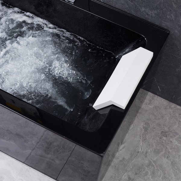 Bubbelbadkar 170x75cm | 100% akryl | BK-002(1700) | Svart Bubbelbadkar 170x75cm | 100% akryl | BK-002(1700) | Svart