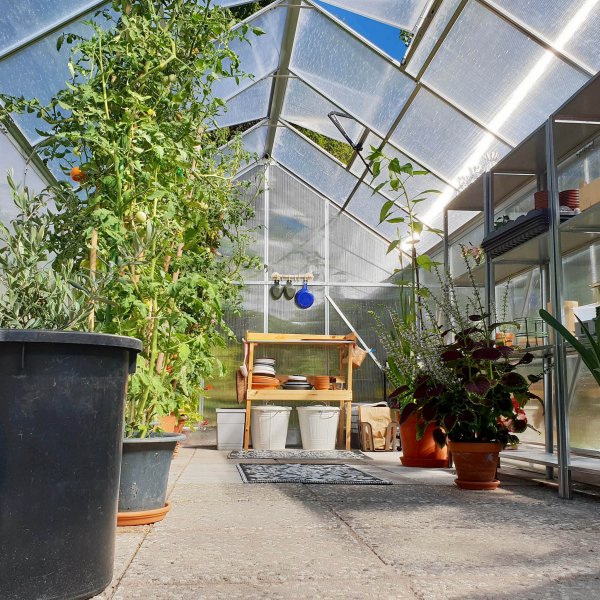 Vxthus 12,4m | Hg odlingshjd | 6mm kanalplast