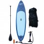 SUP-bräda 3,3m | Uppblåsbar paddle board | 15psi | Blå | Lyfco