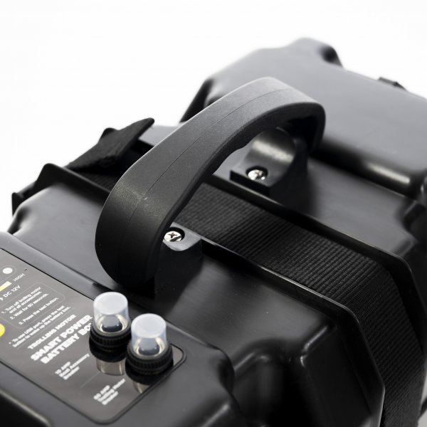 Bärbar batterilåda | 12V uttag | USB-port Bärbar batterilåda | 12V uttag | USB-port