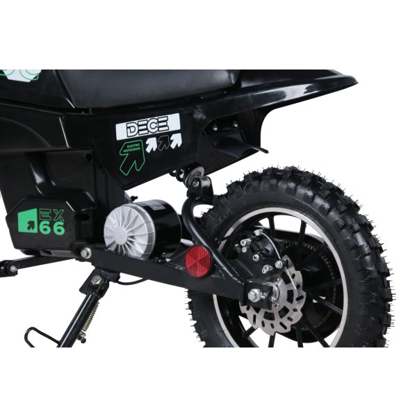 Elcross f�r barn 36V 5.2Ah | 500W elmotor, skivbromsar & st�td�mpare | Svart