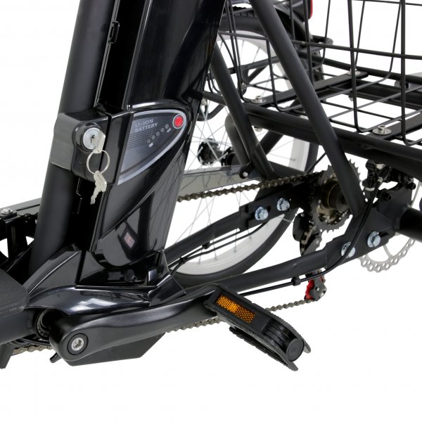 Trehjulig elcykel | 6 växlar Shimano | 250W - 10.4Ah | Lyfco Trehjulig elcykel | 6 växlar Shimano | 250W - 10.4Ah | Lyfco