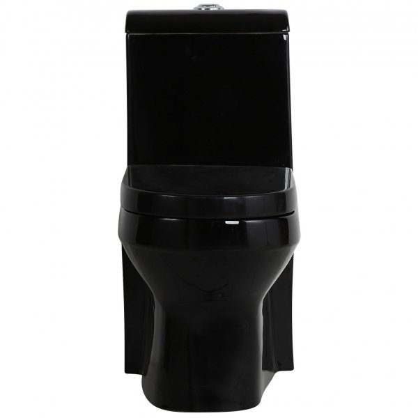 Golvstående toalett | Svart | P-lås Golvstående toalett | Svart | P-lås