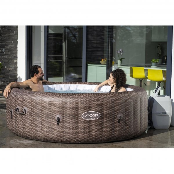 Lay-Z Spa St. Moritz AirJet | Bestway uppblsbart spabad 5-7 personer